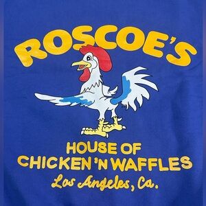 Madhappy Roscoe’s House of Chicken 'N Waffles Crewneck Sweatshirt Unisex XS NWT